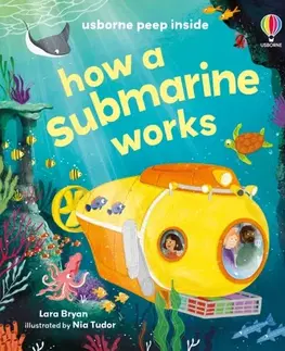 Leporelá, krabičky, puzzle knihy Peep Inside How a Submarine Works - Bryan Lara