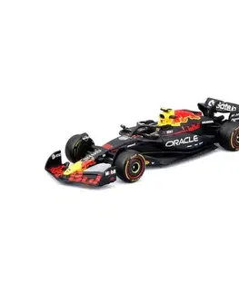 Autíčka a dopravné prostriedky BBurago Bburago Formula 1 Red Bull RB21 č. 22 Yuki Tsunoda v dekoratívnom boxe – mierka 1:43