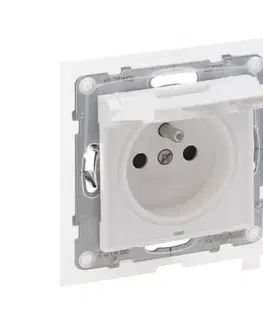Predlžovacie káble Legrand - Vonkajšia zásuvka bez rámčeka 250V/16A NILOE STEP IP44 biela 721186