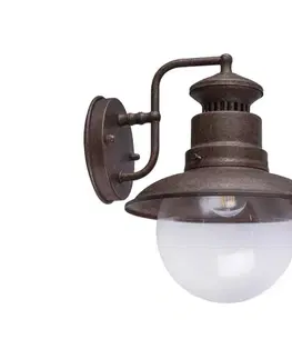 Svietidlá Globo 3272R - Vonkajšie nástenné svietidlo SELLA 1xE27/60W/230V IP44 3272R