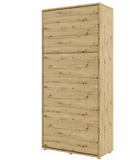 Postele Dig-net nábytok Sklápacia posteľ Lenart BED CONCEPT BC-03 dub artisan | 90 x 200 cm