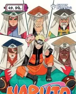 Manga Naruto 49: Summit pěti stínů - Kišimoto Masaši