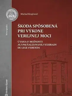 Správne právo Škoda spôsobená pri výkone verejnej moci - Michal Krajčovič