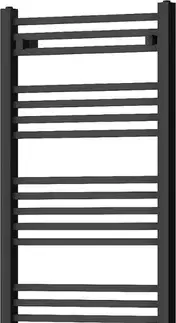 Radiátory do kúpeľne MEXEN/S - Plutón radiátor + vykurovacia tyč 1450 x 600 mm, 900 W, čierna W106-1450-600-2900-70