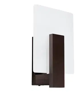 Svietidlá  SL.1096 - Nástenné svietidlo LAPPO 1xE14/10W/230V wenge SL.1096