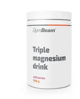 Magnézium GymBeam Triple magnesium drink lesné ovocie