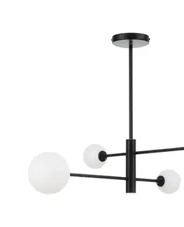 Svietidlá Light Prestige Luster na tyči DORADO 4xG9/40W/230V čierny LP-002/4P BK