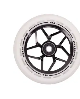 Komponenty na kolobežky Kolieska LMT L Wheel 115 mm s ABEC 9 ložiskami čierno-zelená