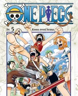 Manga One Piece 5: Komu zvoní hrana - Eiichiro Oda,Petr Kabelka,Eliška Kabelková Vítová