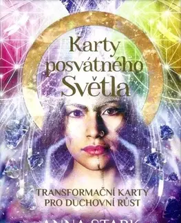 Veštenie, tarot, vykladacie karty Karty posvátného Světla (kniha + karty) - Anna Stark