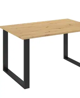Stoly v podkrovnom štýle Jedálenský stôl Imperial 138x90 dub artisan