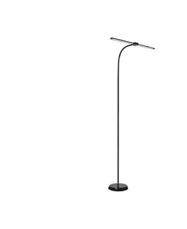 Lampy  LED Stmievateľná stojacia lampa TEILO LED/14W/230V 3000/4000/6000K čierna 004834