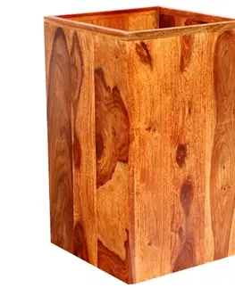 Doplnky Kvetináč Kali indický masív palisander