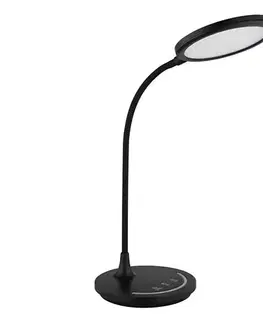 Lampy Globo 58483 - LED stmievateľná dotyková stolná lampa KENNY LED/12W/230V čierna 58483