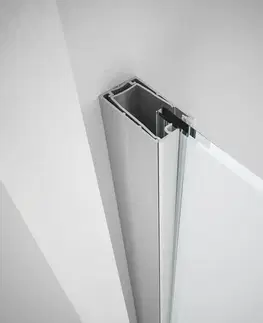 Sprchovacie kúty FORTE - Sprchovací kút 80x80, DECO N2B+F1S - FARBA rámu - Hliník ossidato, Rozmer A - 80, Rozmer B - 80, Rozmer C - 200, Výplň - Číre bezpečnostné sklo - 6 mm BDE8080348103