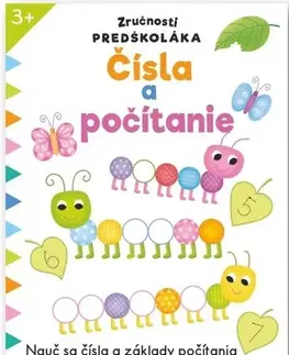 Príprava do školy, pracovné zošity Zručnosti predškoláka: Čísla a počítanie