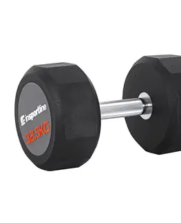 Činky Jednoručná činka inSPORTline Profi CPU 32,5kg