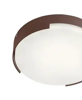 LED osvetlenie Redo 90006 - LED Vonkajšie stropné svietidlo SKOR LED/16W/230V IP54 hnedá 90006