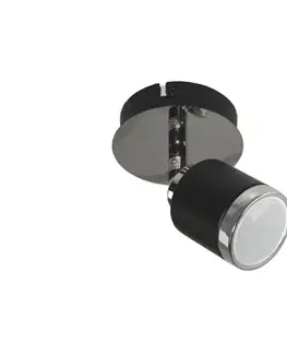 Svietidlá  Bodové svietidlo ALEC 1xGU10/30W/230V čierna SKU007184
