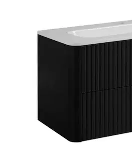 Umývadlá Elvisia Umývadlo LINEA | biely lesk 100 cm