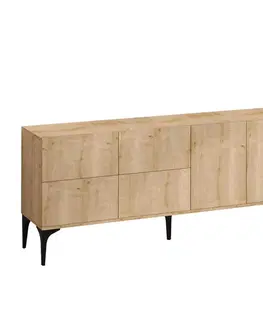 Komody Konzolový stolík Laika - Sapphire Oak