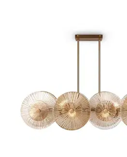 Svietidlá Maytoni MOD007PL-08G1 - Luster na tyči ASTER 4xE14/40W/230V MOD007PL-08G1