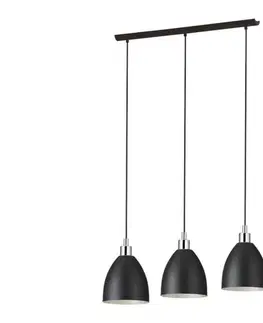 Svietidlá Eglo 39497 - Luster na lanku MAREPERLA 3xE27/60W/230V 39497