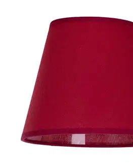 Lampy  - Tienidlo k stolnej lampe SOFIA XS E14 pr. 18,5 cm červená 601177