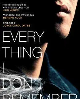 Cudzojazyčná literatúra Everything I Don't Remember - Jonas Hassen Khemiri