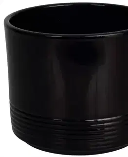 Záhrada Obal Valca Rille 992 12 cm čierna