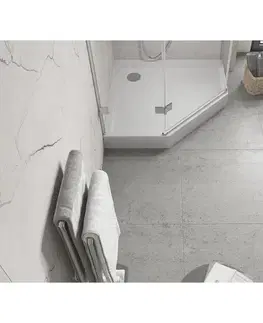 Vane MEXEN - Flow+ päťboká sprchová vanička 90 x 90, biela lesk 46P109090H