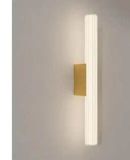 Kúpeľňové zrkadlá Light Prestige Kúpeľňové zrkadlové LED osvetlenie LINEA LED/12W/230V 3000/4000/6000K IP44 61 cm zlaté LP-0510/1W-61 GD