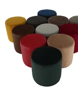 Taburety KONDELA Top 45 taburetka sivá