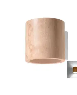Svietidlá  SL.0490 - Nástenné svietidlo ORBIS 1xG9/40W/230V drevo SL.0490