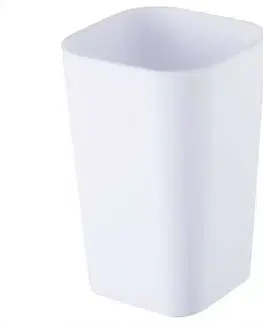 Kúpeľňové doplnky Pohár Simple biely 06347
