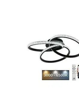 Svietidlá  LED Stmievateľné stropné svietidlo LED/70W/230V 3000-6500K + diaľkové ovládanie TA1304/B