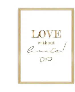 Obrazy Obraz Love Gold