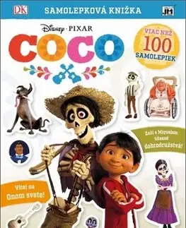 Nalepovačky, vystrihovačky, skladačky Coco Samolepková knižka