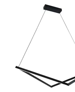 Svietidlá Viokef Lighting LED luster na lanku ISLA LED/32W/230V čierny 4326100