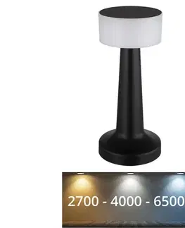 Lampy Globo 58447S - LED stmievateľná dotyková stolná lampa ANGELIKA LED/1W/3,7V čiern 58447S
