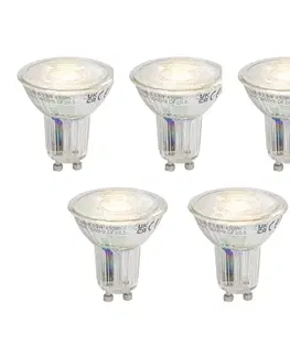 LED osvetlenie Sada 5 stmievateľných LED žiaroviek GU10 50 3,9 W 450 lm 3000 K Longlife