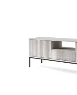 TV stolíky ArtPS TV stolík MONA RTV-154 | sivá