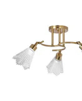 Svietidlá  Luster na tyči 3xE14/60W/230V zlatá W-N6578/3