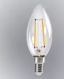 Žiarovky Žiarovka FILAMENT XLED C35 E14 2.5W WW 29617