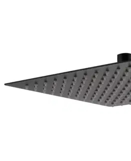 Sprchy a sprchové panely HOPA - Hranatá hlavová sprcha BLACK BAASHD2525BK