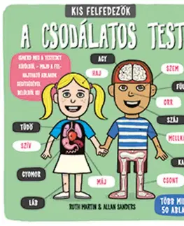 Ľudské telo A csodálatos test - Kis felfedezők - Ruth Martin