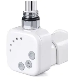 Doplnky do kúpeľne HOPA - Vykurovacia tyč BURG s termostatom - Farba vykurovacej tyče - Biela, Typ pripojenia - Podomietkové, Výkon vykurovacej tyče - 500 W RDOHT150006