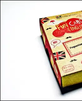 Gramatika a slovná zásoba Creativo - Fun card English Prepositions