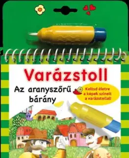 Pre deti a mládež - ostatné Varázstoll - Az aranyszőrű bárány - Elek Benedek