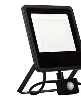 Záhradné lampy  LED Vonkajší reflektor so senzorom LED/30W/230V 4000K IP65 čierna 5903271845323